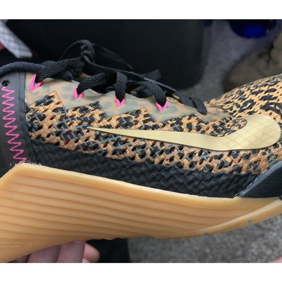 Nike Metcon 6 Cheetah Leopard sz 12 - Picture 7 of 9